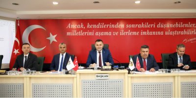 Başkan Yücel: Hedeflerimizin üzerinde hizmet ürettik