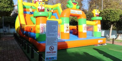 Alanya Belediyesi Balon Parkı yenilendi
