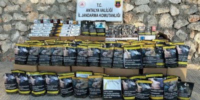Jandarmadan kaçak tütün operasyonu