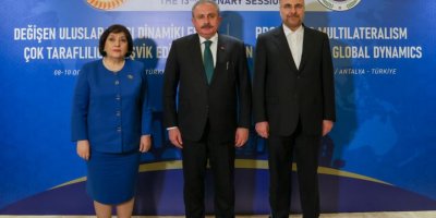 TBMM Başkanı Şentop'tan 6 ülkenin temsilcileriyle görüşme