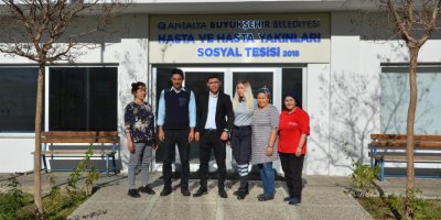 Büyükşehir, hasta ve hasta yakınlarını evinde hissettiriyor