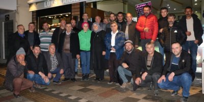 Toptaş, delegelerle buluştu