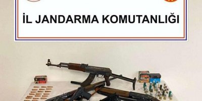 Muğla'da çok sayıda silah ve mühimmat ele geçirildi: 3 gözaltı