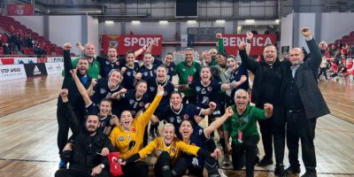 Benfica'yı yenen Mavi Kelebekler, çeyrek finalde