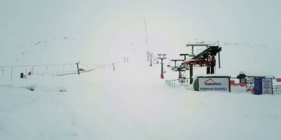 Batı Akdeniz'deki kayak merkezleri kışa hazır