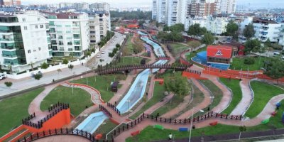 Konyaaltı EXPO Parkı'na geri dönüşüm heykelleri