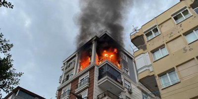 Yangın çıkarıp, tartıştığı anneannesi ile teyzesini eve kilitlemiş