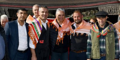 Başkan Uysal, Yörük Çadırı'na konuk oldu