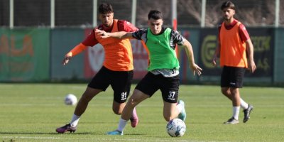 Alanyaspor, ara vermeden Beşiktaş maçı hazırlıklarına başladı