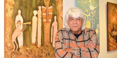 Ressam Timur'dan 'petroglif' sergisi