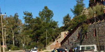 Muğla'da havadan trafik denetimi, 3 sürücüye ceza