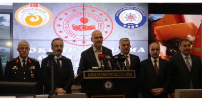 Bakan Soylu: 4 ilde eş zamanlı uyuşturucu operasyonunda 241 kişi gözaltına alındı
