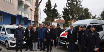 Serik Emniyet Müdürlüğü'ne 2 yeni araç