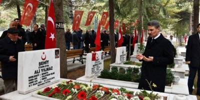 Ispartalı şehitleri anıldı