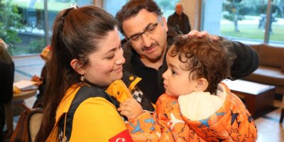 Gaziantep'ten 312 kişilik ilk depremzede kafilesi Antalya'ya geldi (2)