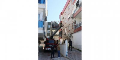 Ocakta unutulan yemek panik yarattı