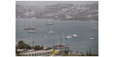Bodrum ve Kaş arası denizde 'fırtına' uyarısı