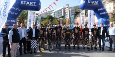 Alanya Cup Uluslararası Yol Bisiklet Yarışı koşuldu