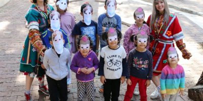 Depremzede çocukların kafası aktivitelerle dağılıyor