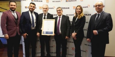 CK Enerji Akdeniz Elektrik'ten, Özkan Çelik'e Yeşil Enerji Sertifikası