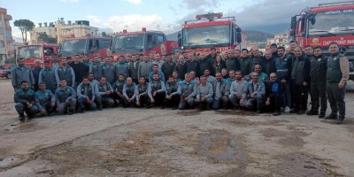 Yangın ekibine işbaşı eğitimi