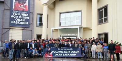 Okan Kocakaya personelle vedalaştı