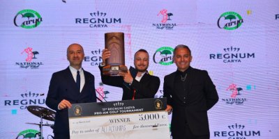 Regnum Carya Pro-Am 2023 şampiyonu Ali Altıntaş