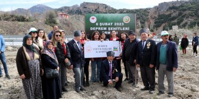 Burdur'da Deprem Şehitleri Ormanı oluşturuldu