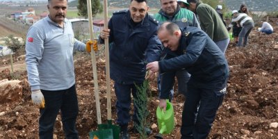 Fidanlar toprakla buluştu