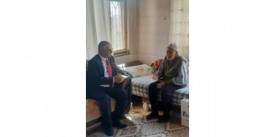 Başkan Topaloğlu'ndan Yaşlılar Haftası ziyareti