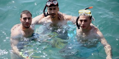 Depremzede 3 genç, cankurtaranlık eğitimi alıyor