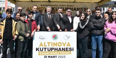 Kepez'den Altınova'ya kütüphane