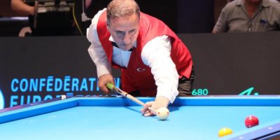 Avrupa Bilardo Şampiyonası’nda 2’nci altın madalya Hacı Arap Yaman’dan geldi