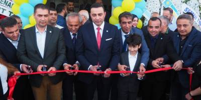 İyi Parti Manavgat Seçim Koordinasyon Merkezi açılışına yoğun ilgi