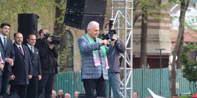 Yıldırım: FETÖ'cülerin, bölücülerin desteklediği adayı değil, milletin adamı Erdoğan'ı destekliyoruz (3)