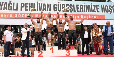 Manavgat Güreşleri'nde Ali Gürbüz başpehlivan