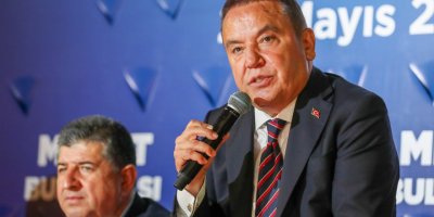 Başkan Böcek Alanya'da