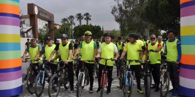 Dünya Bisiklet Günü'nde pedalladılar
