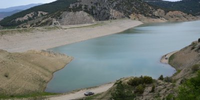 Korkuteli Barajı'nda su seviyesi yükseliyor