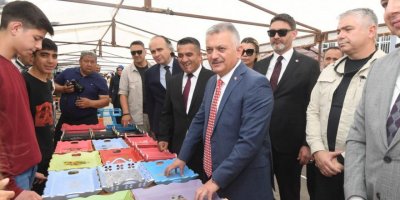 Vali Yazıcı, Korkuteli Eğitim Şenliği'nde