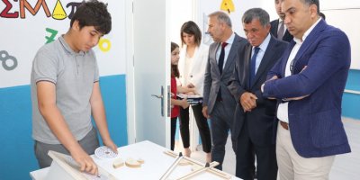 Köye matematik atölyesi ve zeka oyunları sınıfı