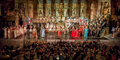 'Uluslararası Aspendos Opera ve Bale Festivali', 'Aida' ile başladı