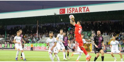 Isparta sahasında Denizli'yi yendi