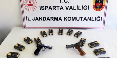 Tabanca hırsızları yakalandı