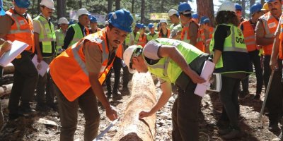 Muğla Orman Bölge Müdürlüğü'nde üretim tatbikatları başladı