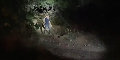 İntihara kalkışan kişiyi Emniyet Müdürü ikna etmeye çalıştı