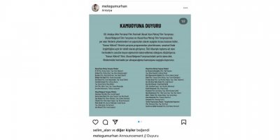 Altın Portakal’da 27 yönetmen ve yapımcıdan ‘sansür'e karşı filmlerini çekme kararı
