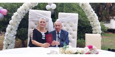 Huzurevinde tanışıp evlendiler