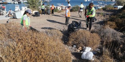 Gümbet Mahallesi pırıl pırıl oldu