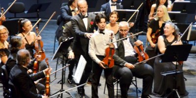 12 yaşındaki kemancı solist oldu